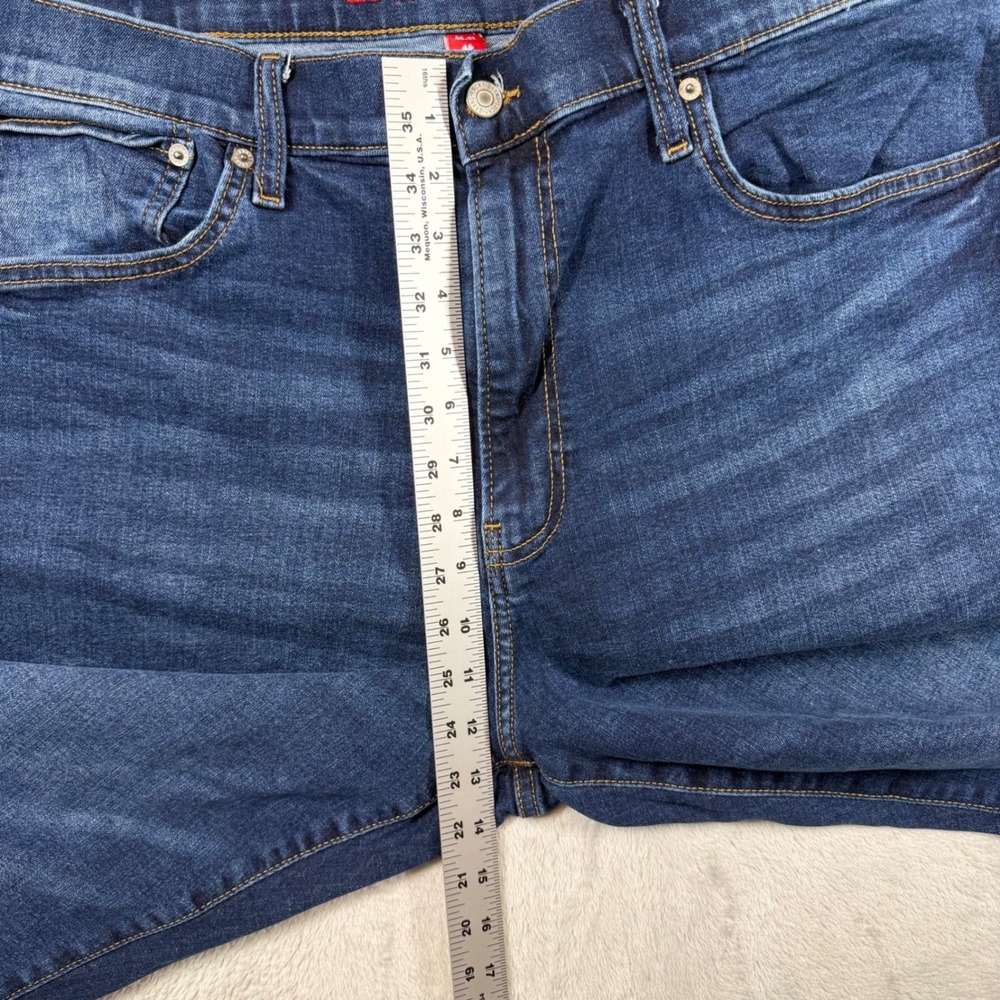 Lucky Brand 223 Straight Leg Jeans Mens 40x32 Blue Denim Indigo 168974 - Picture 4 of 10